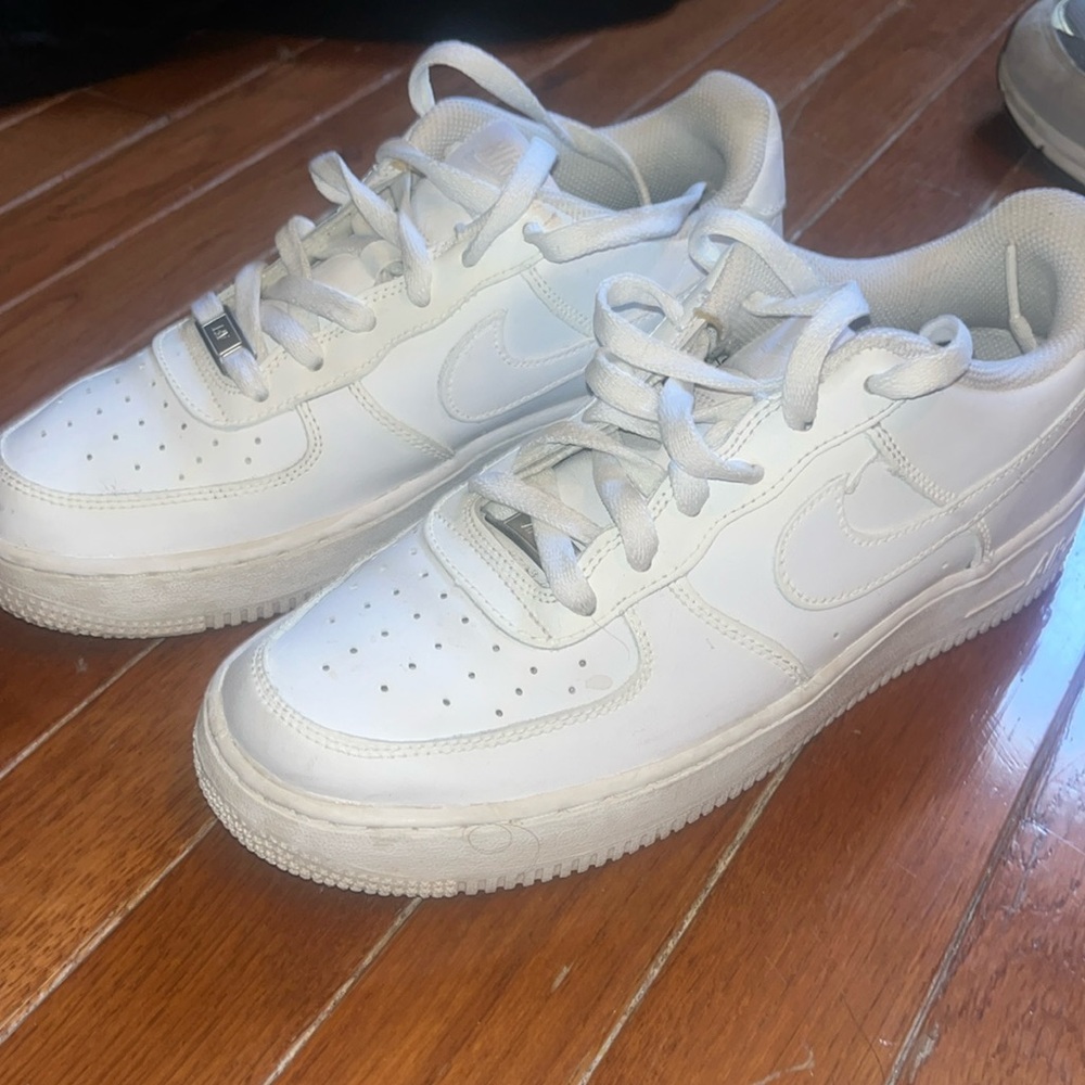 Nike white uptown’s